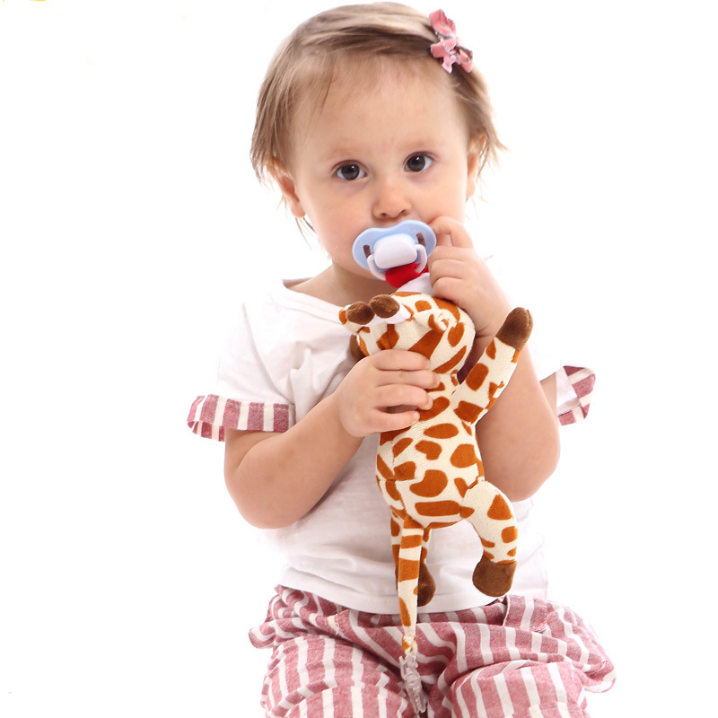 Stuffed Animal Pacifier Clip